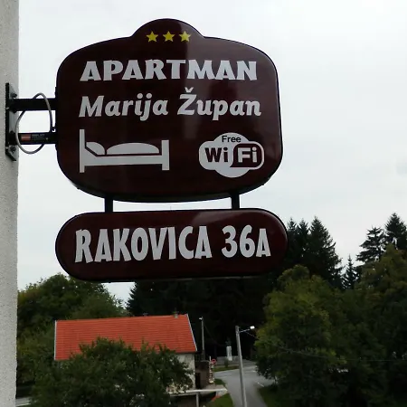 Apartment Marija Zupan Rakovica Exterior photo